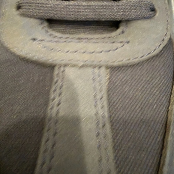 Cole Haan Gray Suede & Canvas Lace-Up Sneakers Navy - Picture 11 of 14